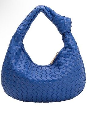 Anthropologie ‘The Brigitte Satchel’ Melie Bianco Cobalt Blue NWT